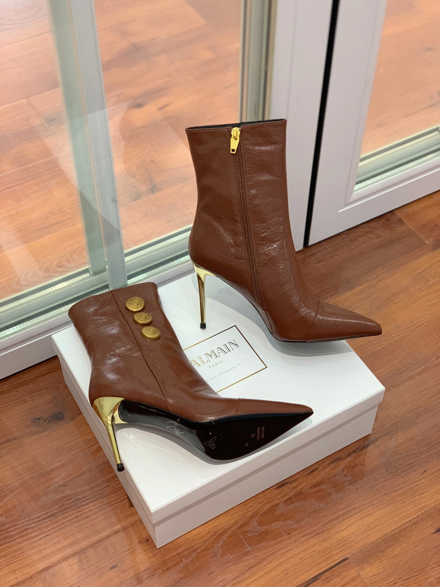 coco- Heel height10.5CM cowhide item:B-X602J2547